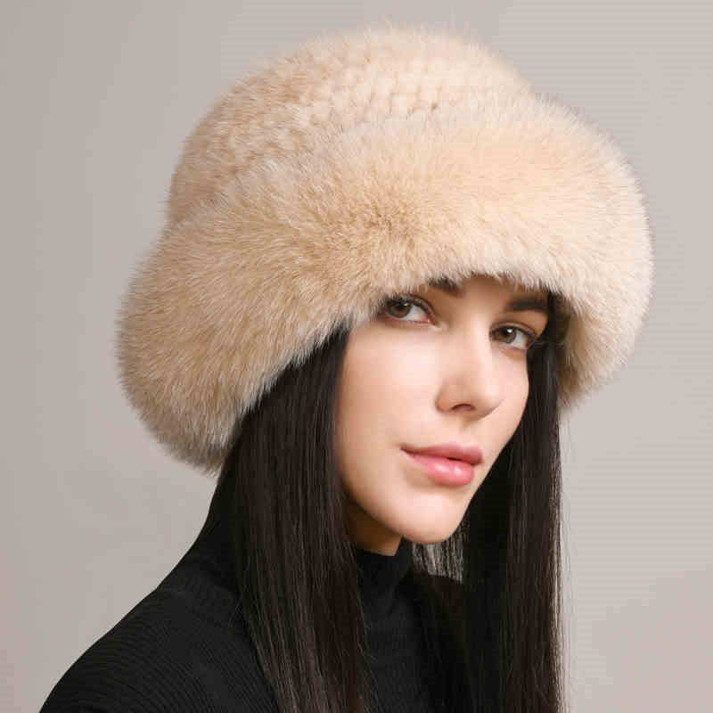 Mink & Fox Fur Winter Hat