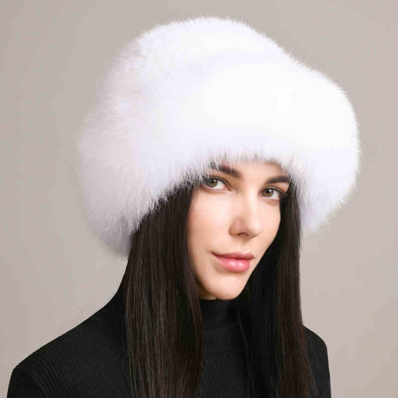 Mink & Fox Fur Winter Hat