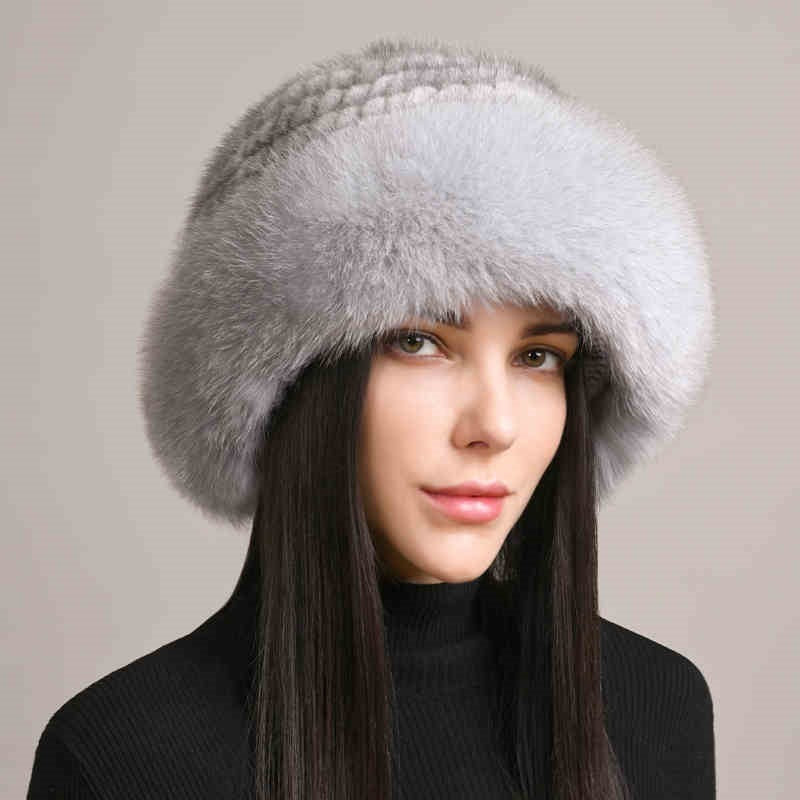 Mink & Fox Fur Winter Hat