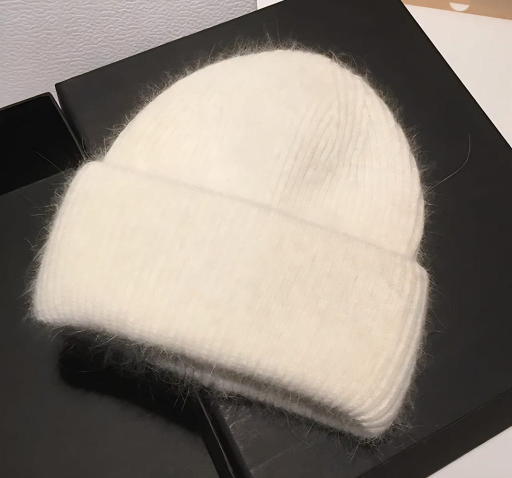 Rabbit Wool Charm Hat – The Refined Winter Essential