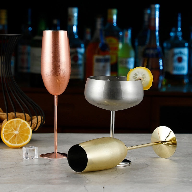 304 Stainless Steel Champagne Glass