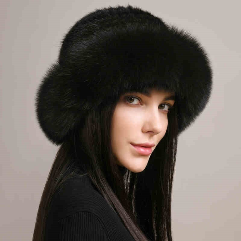 Mink & Fox Fur Winter Hat